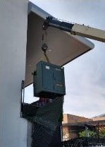 Panel eléctrico exterior